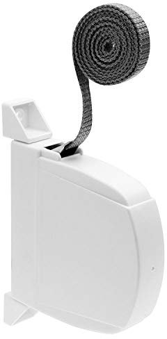 WOLFPACK LINEA PROFESIONAL - Recogedor Persiana Mini 6 Metros Abatible Cinta 14 mm.