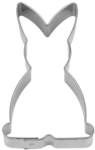 Städter Ausstechform Hase 8 cm aus rostfreiem Edelstahl, spülmaschinengeeignet