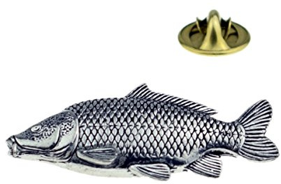 GTR F35 Karpfen Fisch Zinn Anstecknadel