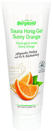 Bergland Sauna Honig-Gel Sunny Orange, 3er Pack (3x 125 g)