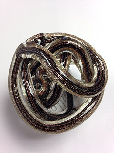 Juliana Objets D', aus BRONZE, Glas, klein/Glitzer, Briefbeschwerer