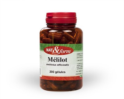 MÉlilot 200 Gélules - Nat Et Form - Atlantic Nature