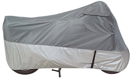 Dowco Guardian 26036-00 UltraLite Plus Water Resistant Indoor/Outdoor Motorcycle Cover: Grey, Large