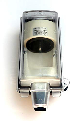 interbaer BÄR - 9015-001.01 Außensteckdose abschließbar Schuko 220688