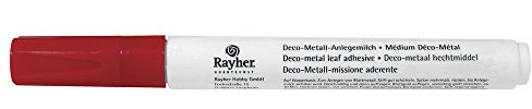 Rayher 2157600 Deco-Metall-Anlegemilch, Stück 5ml