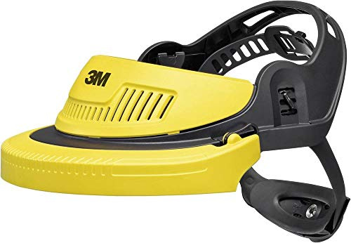 3M G500-GU Kopfhalterung kombinierter Gesichts und Gehörschutz, Gelb