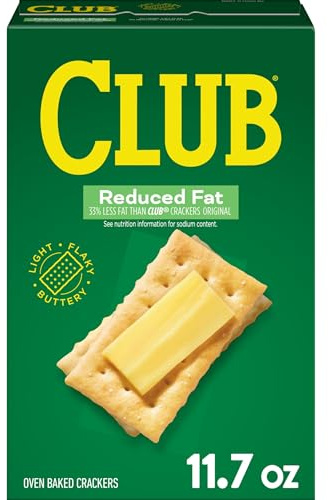 Keebler Club Crackers, Original, Reduced Fat, Cholesterol Free, 11,7oz Box