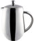 Café Olé BFD Cafetière, 18/10 stainless steel double wall body and mesh filter, Mirror finish, 350ml (3 espresso cups or 1 mug)