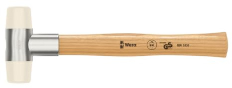 Wera 101 Schonhämmer mit Köpfen aus Nylon, # 4 x 35 mm, Wera 05000320001