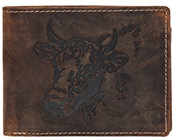 Greenburry Vintage Geldbörse Leder 12,5 cm