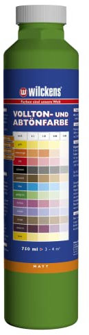 Wilckens Vollton- und Abtönfarbe matt, 750 ml, Apfelgrün