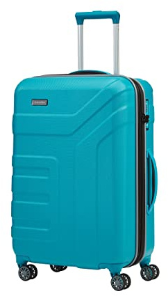 Travelite Koffer Vector Größe M, 70 cm, 79-91 Liter, mittelgroß | kratzfester ABS Hartschalenkoffer, Reisekoffer Trolley mit 4 Rollen, Volumenerweiterung & TSA Schloss, viel Stauraum, 3,7 kg