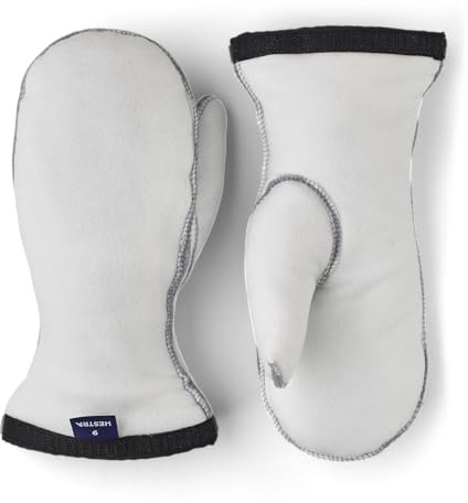 HESTRA Heli Ski Liner Fäustlinge, Offwhite, EU 10