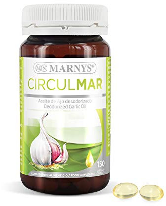 MARNYS Circulmar Aceite de Ajo para el Corazón 150 Cápsulas