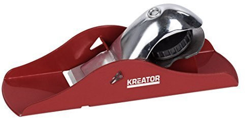 Kreator – 160 mm ajustable bloque cepillo con 65 Mn hoja de acero krt454007