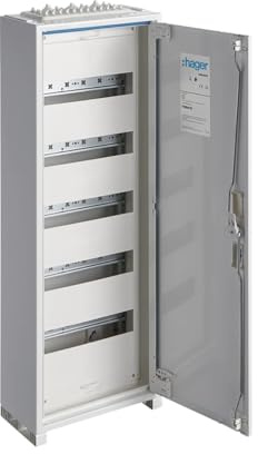 Hager FWB51S Feldverteiler 800x300mm f.60 Platzeinh.m.Klemmen f.AP/UP-Montage