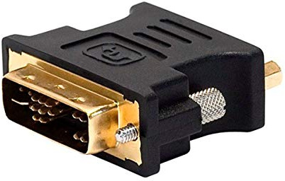 Monoprice 102396 DVI-A Dual Link Male to HD15 VGA Female Adapter, Gold Plated, 2-Pack