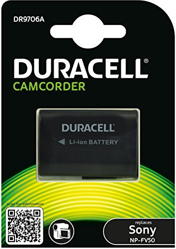 DURACELL DR9706A 7.4V 650mAh Camcorder Batteries for Sony NP-FV50