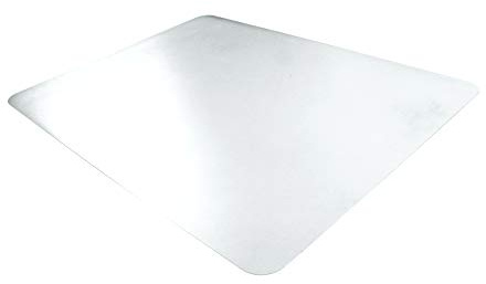 Desktex anti-rutsch Tischschutzmatte | Schreibtischmatte | 74 x 150 cm | aus Original-Floortex-Polycarbonat | transparent | rechteckig