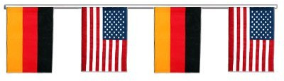 Flaggenfritze® Freundschaftskette Deutschland - USA