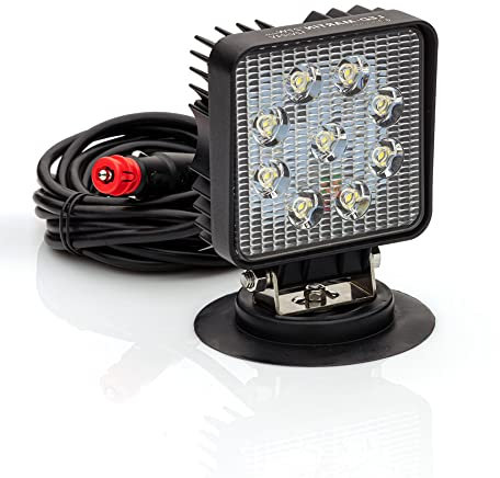 LED-MARTIN Arbeitsscheinwerfer mit Magnetfuß - 12V/24V - 27W