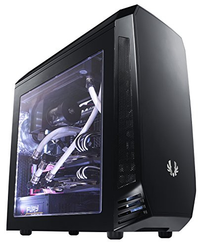BitFenix Aegis Midi-Tower Negro - Caja de ordenador (Midi-Tower, PC, De plástico, Acero, Negro, Micro ATX,Mini-ITX, 17 cm)
