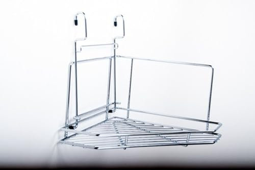 Wesco Relingsystem Eckregal rechts und links Chrom Küchenreling