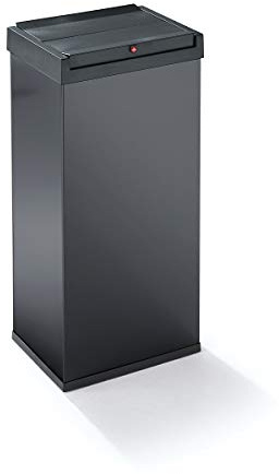 Hailo Big-Box Swing XL Mülleimer (52 Liter, selbstschließender Schwing-Deckel, Müllbeutel-Klemmrahmen) 6460-412