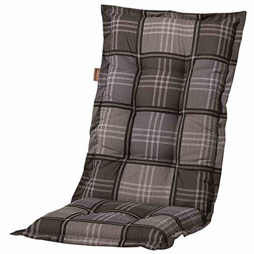 Madison Auflage Patchy hoch, grau