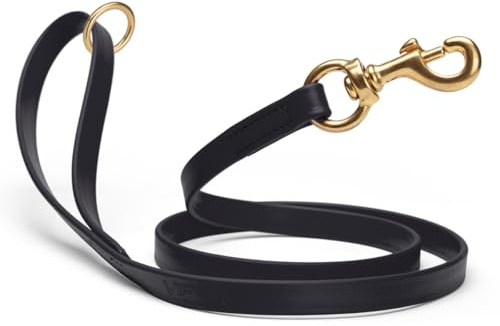 Viper Biothane Working Lead for Dogs 6ft, Black