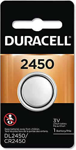 Duracell Lithium Battery Security 3 Volt Dl2450B 1 Each Pack Of 2