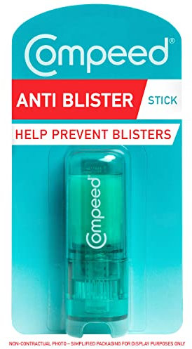 Compeed Anti Blister Stick Balm (8ml) - Blister Prevention Balm for Use On The Feet & Body - Prevents Chafing That Causes Blisters - Invisible, Non-Greasy Formula - Portable for Prevention On The Go