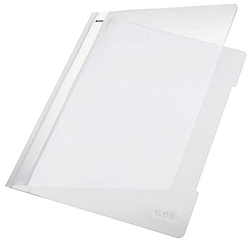 Leitz Schnellhefter Standard PVC, A4, weiß
