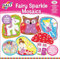 Galt Fairy Sparkle Mosaics -Childrens Glitter Mosaic Set,Arts and Crafts Kit for Kids,Colourful Design Tile by Number Pictures and 5000Plus Self-Adhesive Glitter and Foil Foam Tiles -Ages 5 Years Plus