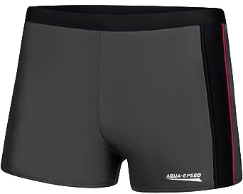 Aqua Speed Badehose für Herren | Wettkampf Schwimmhose kurz eng Jungen | Training Swimwear Men I UV Badebekleidung Junge | Kastenbadehose Männer I Boys Swimming Trunks I Badepants Sport I Training
