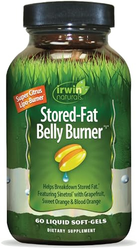 Irwin Naturals Stored-Fat Belly Burner Fat Metabolism | 60 Count