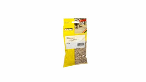 NOCH Elbsandsteingeröll, Natursteine für Modellbau, 250 g Beutel ideal für Basteln in Spurweiten H0, TT, N, Z und mehr