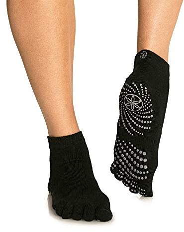 Gaiam Unisex Yoga-socken Grippy Yoga Socks Yoga-socken (1er Pack)