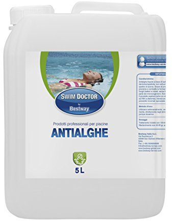 Bestway 59002-2 Antialghe per piscine, tanica 5 litri