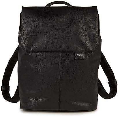 Zwei Damen City-Rucksack Mademoiselle.M MR13 Tagesrucksack 7 Liter, gepolstertes Laptopfach, Magnet-Verschlussklappe, Hauptfach mit Reißverschluss, Rückenpolsterung, klassisch-elegant
