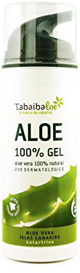 TABAIBA Aloe vera Gel 100% Aloe Vera 150 ml Tabaibaloe