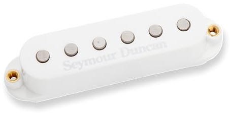 Seymour Duncan STK-S4N-W Humbucker Single Size Stack Plus Strat Pickup für E-Gitarre Weiß