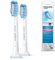 Philips Sonicare S Sensitive Standard-Bürstenköpfe für Schallzahnbürste (Modell HX6052/07)