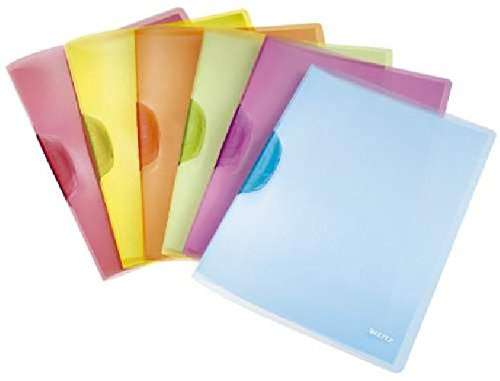Klemmmappe Colorclip A4 sort, LEITZ 4176-00-99 VE=6