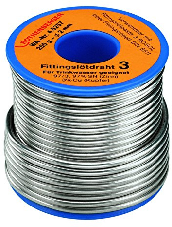 Rothenberger Fittingslot 1 S, Durchmesser 3 mm, 1 Stück, 45250