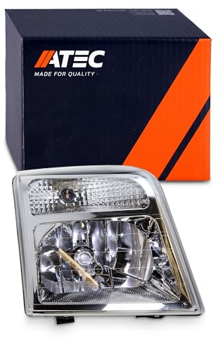 ATEC Germany 1x Hauptscheinwerfer vorne rechts H4 Frontscheinwerfer mit | Kompatibel mit: FORD TOURNEO CONNECT, TRANSIT CONNECT