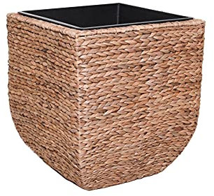 VIVANNO Jardinière Pot de Fleurs en Jacinthe d'eau Asia 30 Naturel