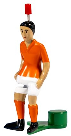 TIPP-KICK Star-Kicker Holanda I Jugadores Originales para jóvenes y Mayores I Diviértase Jugando con Esta Figura de fútbol en Todos Nuestros futbolines I Accesorios I Camiseta Anaranjada