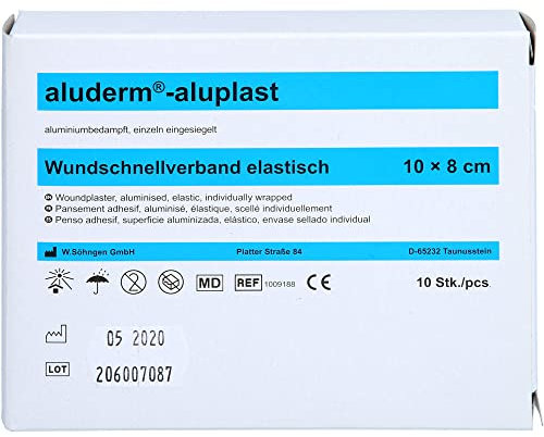 Aluderm Aluplast Wundverb.Pfl.8 Cmx1 m Elast.