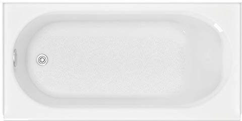 American Standard 2392202ICH.020 Princeton 60 in. x 30 in. Americast Above-Floor Rough-In Bathtub with Left Drain and Built-In Overflow, White